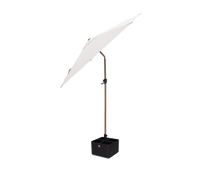 Sunshade parasol w/tilt, dia. 3 m with aluminium base by Cane-line
