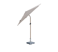 Sunshade parasol w/tilt, dia. 3 m with granite base by Cane-line