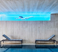 Relax sunbed cushion grey lifestyle image by Cane-line