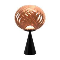 Whirl Table Light, Copper Polished Polycarbonate by Tom Dixon