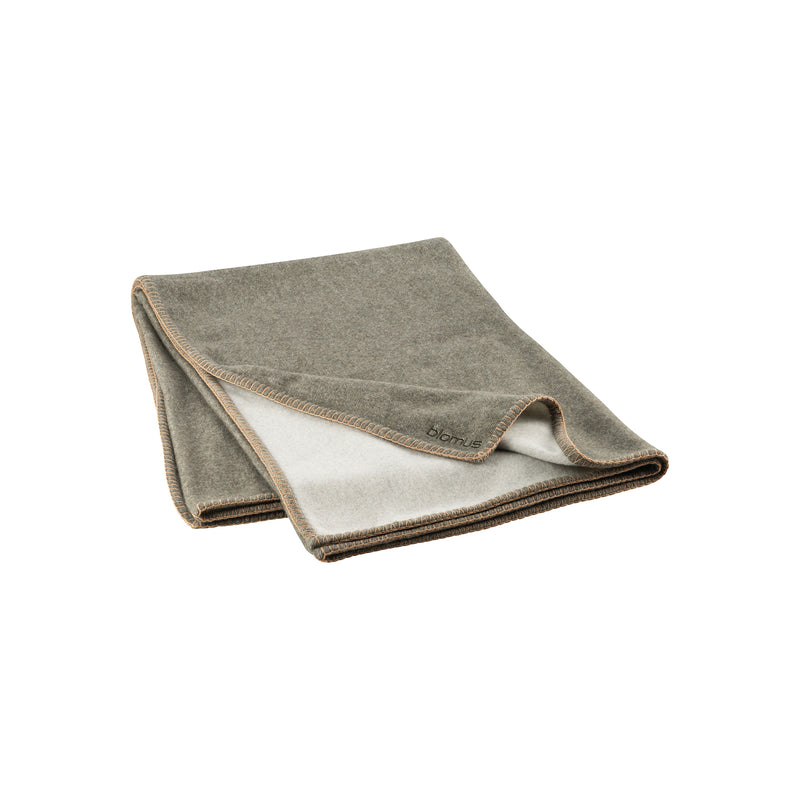 AHWI Two-Tone Wool Throw