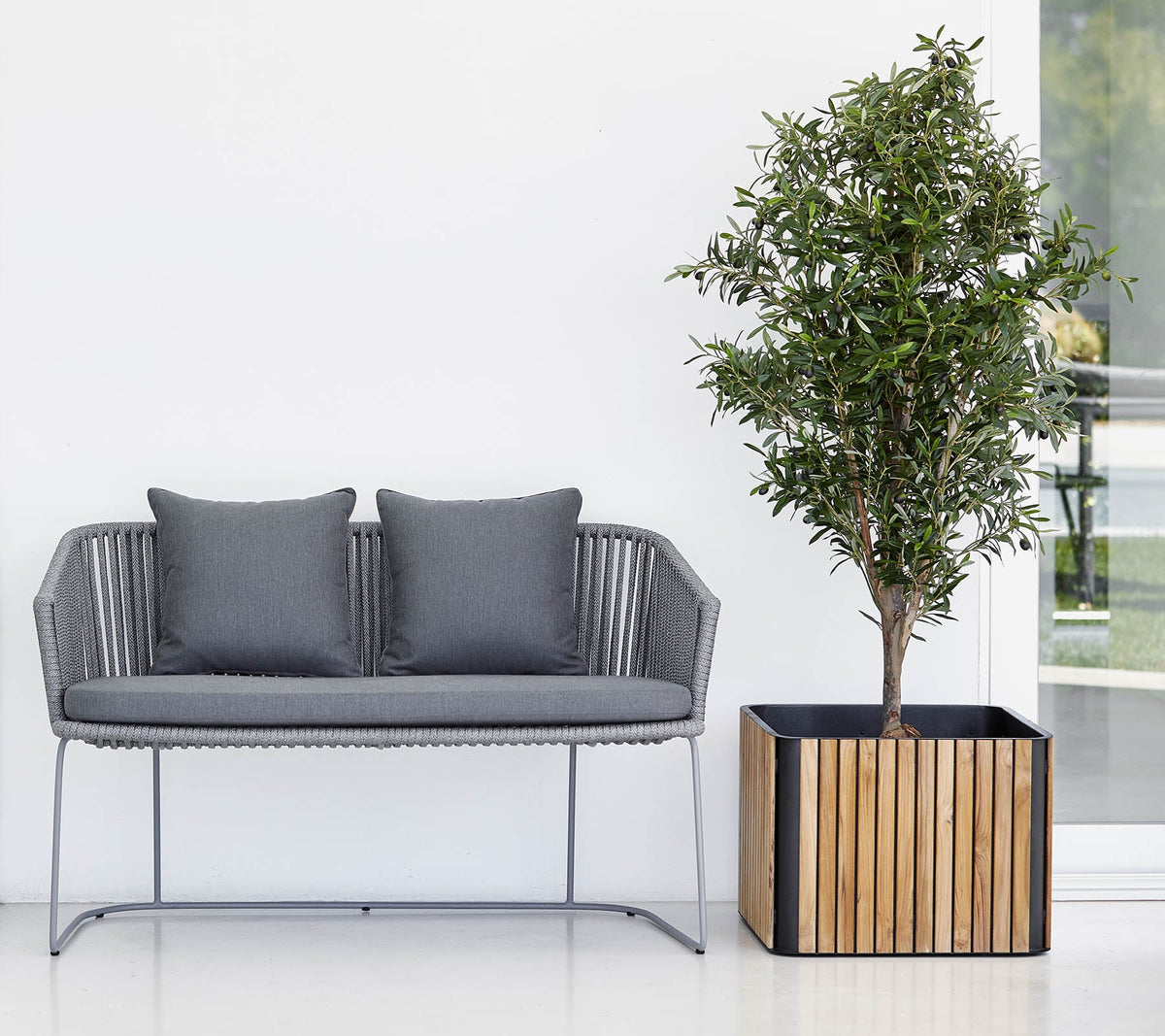 Combine planter outdoor planter by Cane-line, designed by Cane-line Design
