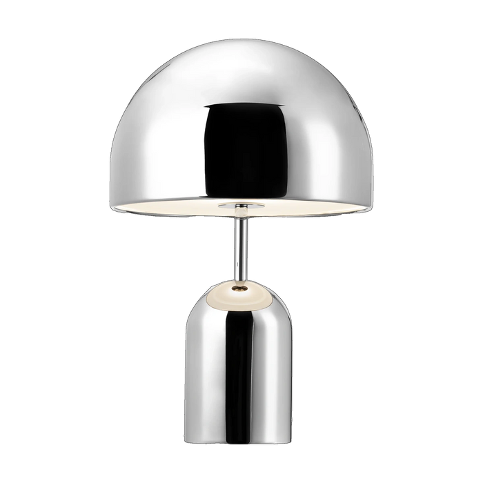 Tom Dixon Bell Table Light in silver polished steel