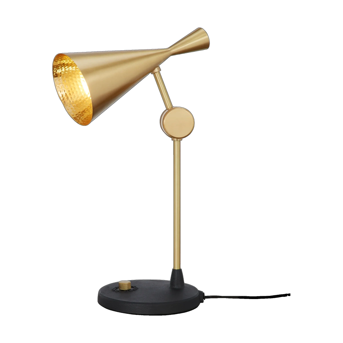 Tom Dixon Beat Table Light in polished brass