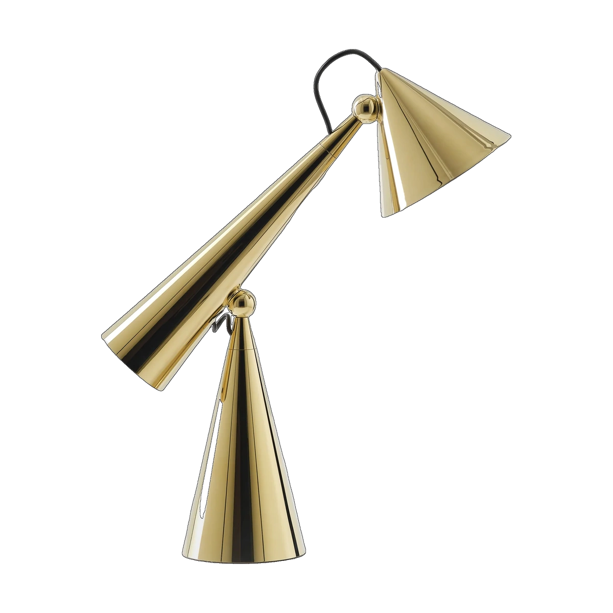 Tom Dixon Pose Task Light in polished gold