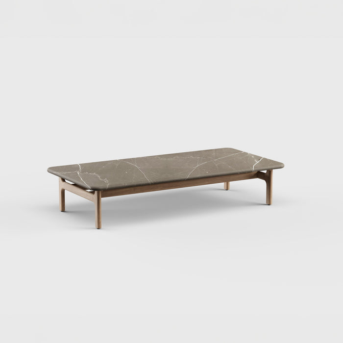 Morellino Coffee Table Rect Stone 62"