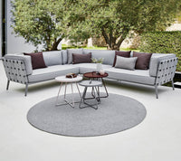 Conic Two Seater Sofa Right Module lifestyle image by Cane-line