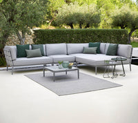 Conic Two Seater Sofa Left Module lifestyle image by Cane-line