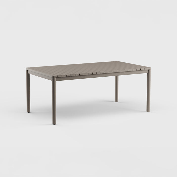 Montauk Dining Table Rect Aluminum 72'