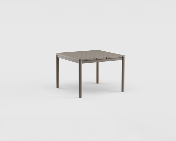 Montauk Dining Table SQ Aluminum 42'