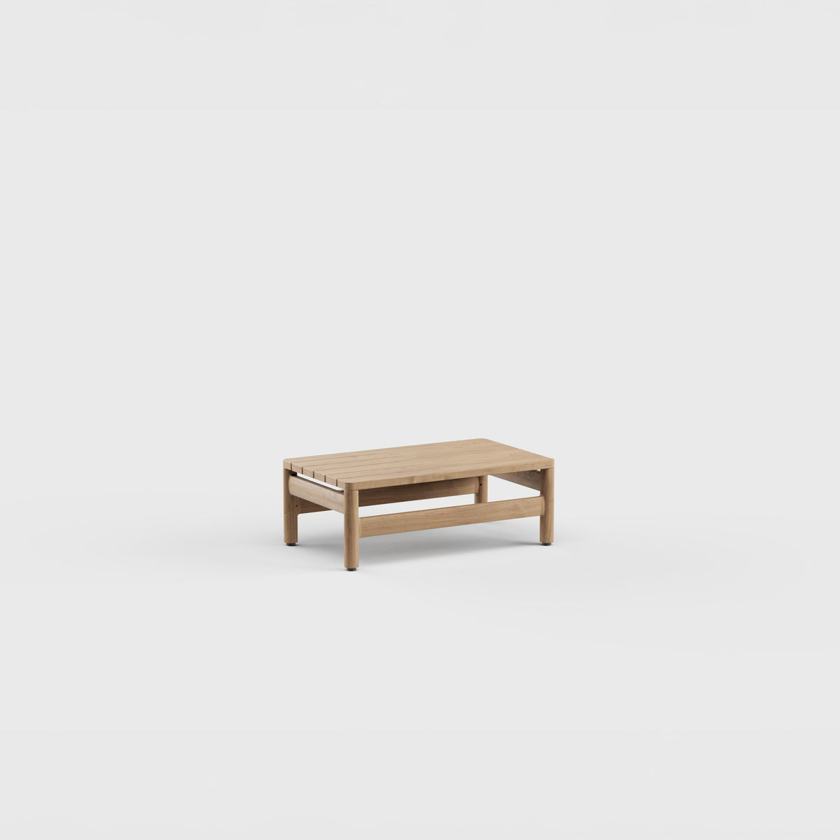 Montauk Side Table Rect Teak 30'