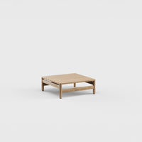 Montauk Side Table SQ Teak 30'