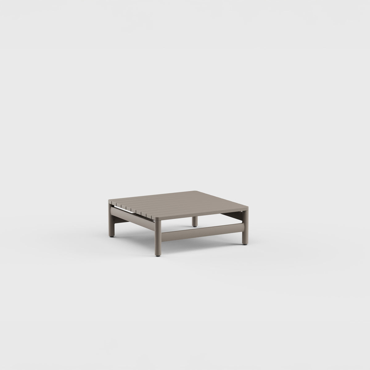 Montauk Side Table SQ Aluminum 30'