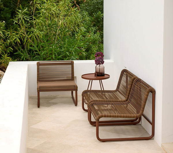On-the-move side table, large side table by Cane-line, designed by Strand+Hvass
