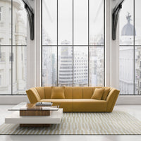 Bowie Capitone Striped Sofa