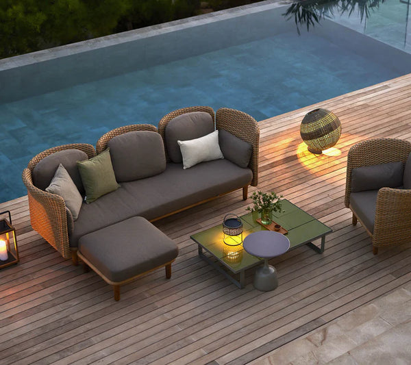Arch 3 Seater Sofa W/Low Arm/Backrest