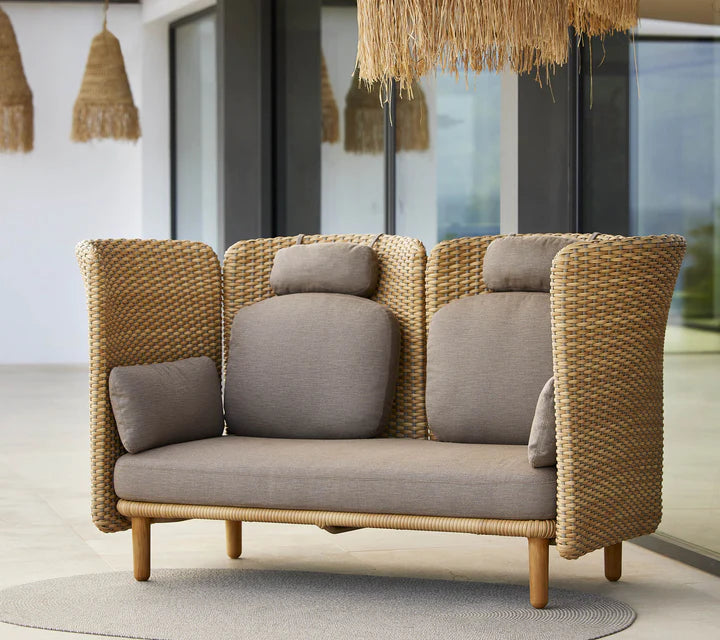 Arch 2 Seater Sofa W/High Arm/Backrest