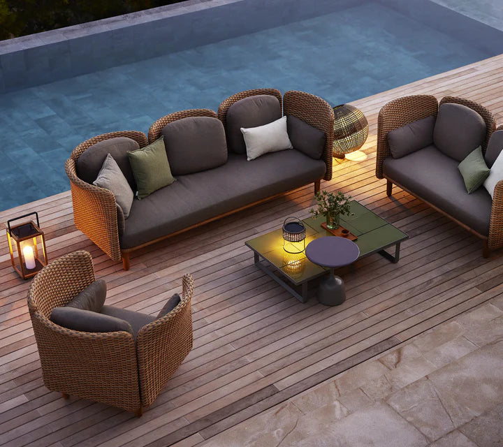 Arch Lounge Chair W/Low Arm/Backrest