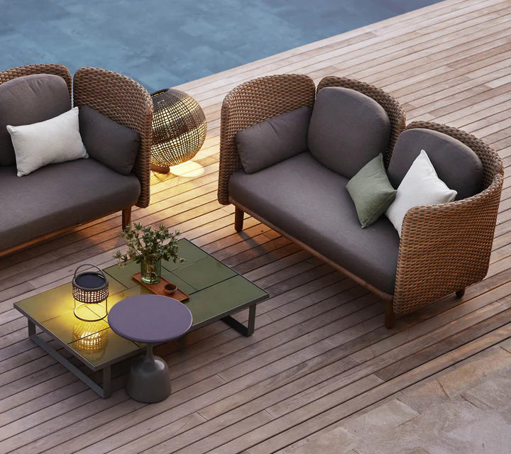 Arch 2 Seater Sofa W/Low Arm/Backrest