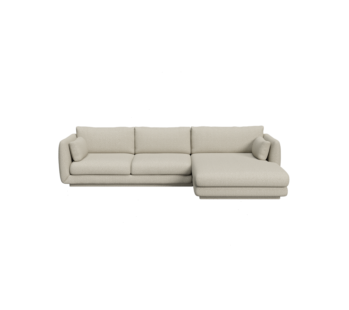 Bloom 2-seater sectional sofa by Cane-line