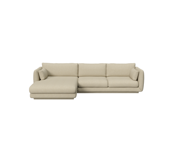 Bloom 2-seater sectional sofa by Cane-line