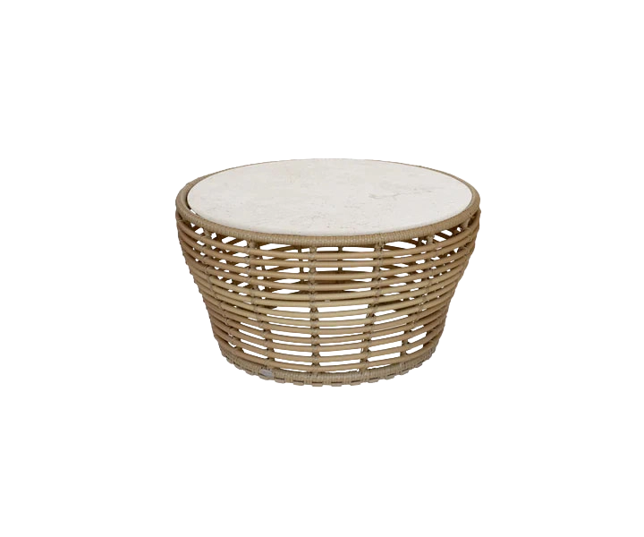 Basket coffee table medium by Cane-line
