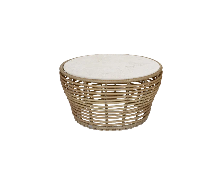 Basket coffee table medium by Cane-line