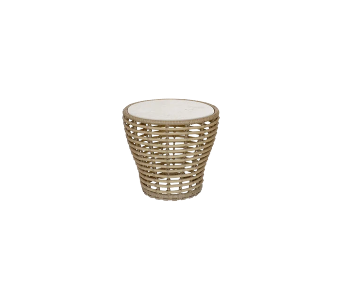 Basket coffee table small by Cane-line