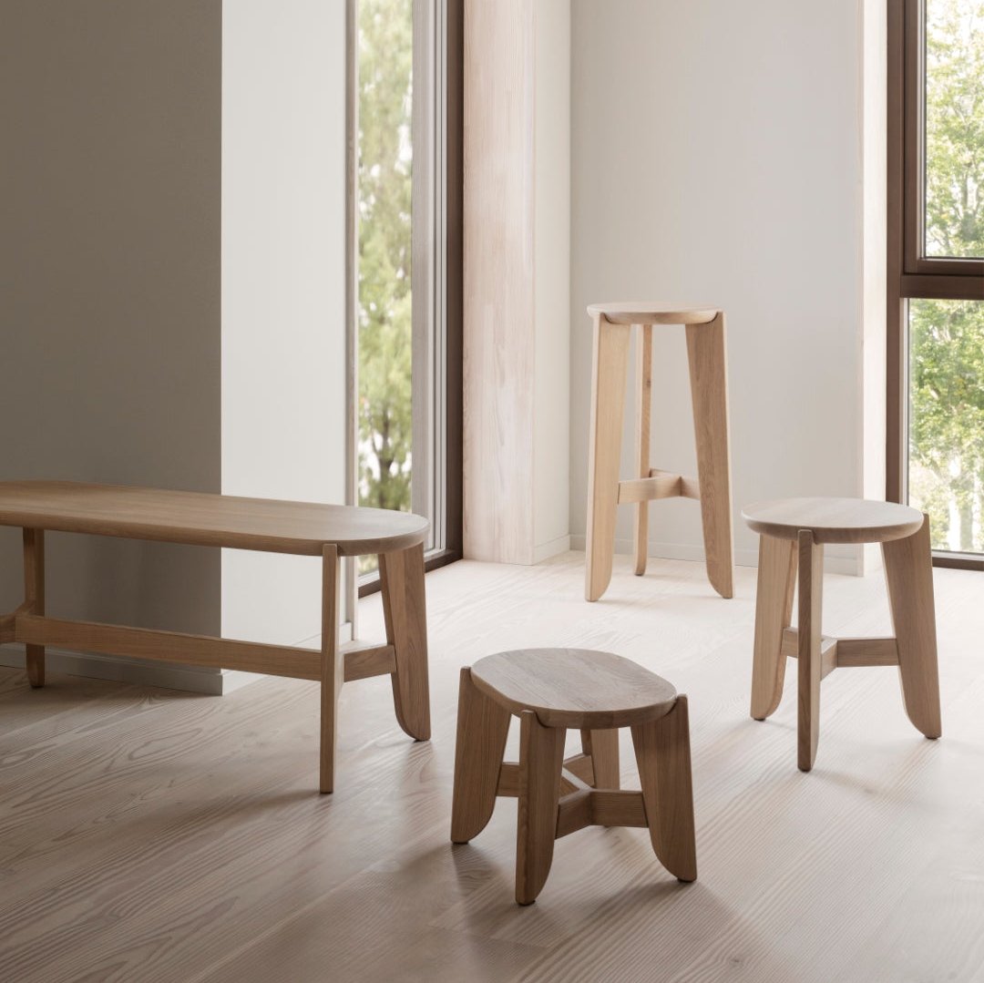 ELI Oak Stool