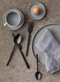 SABLO Ceramic Stoneware Egg Cup With Base - Set of 2