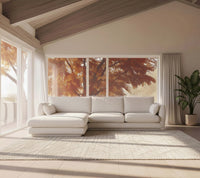 Bloom 2-seater sectional sofa by Cane-line
