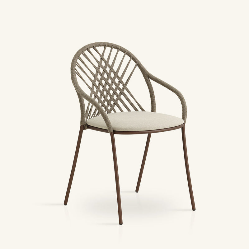 Petale Hand-Woven Dining Armchair