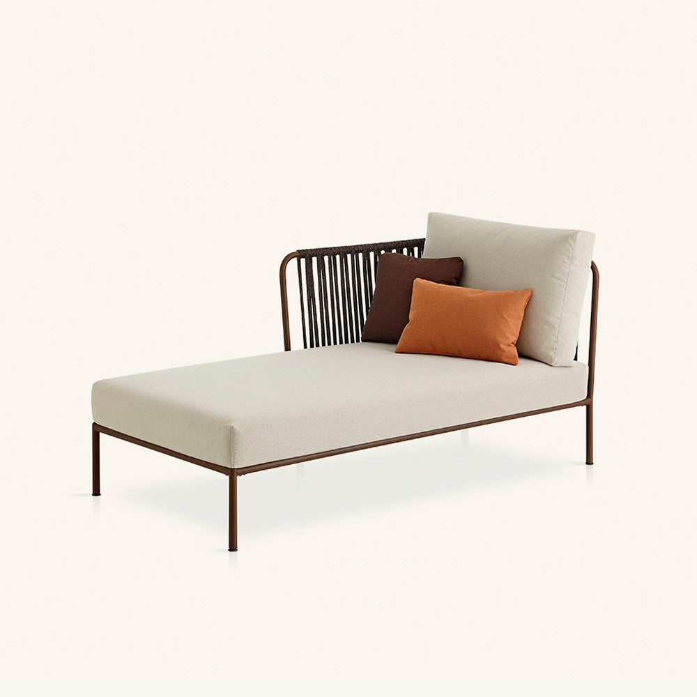 Nido Hand-Woven Left Chaise Lounge Module