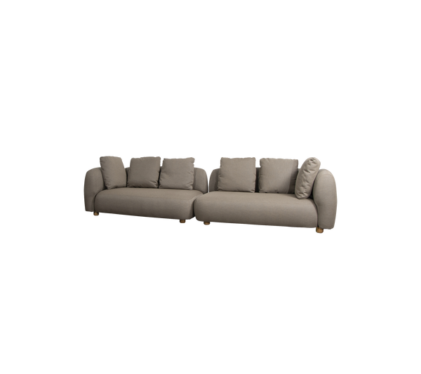 Capture corner sofa two right modules product image by Cane-line
