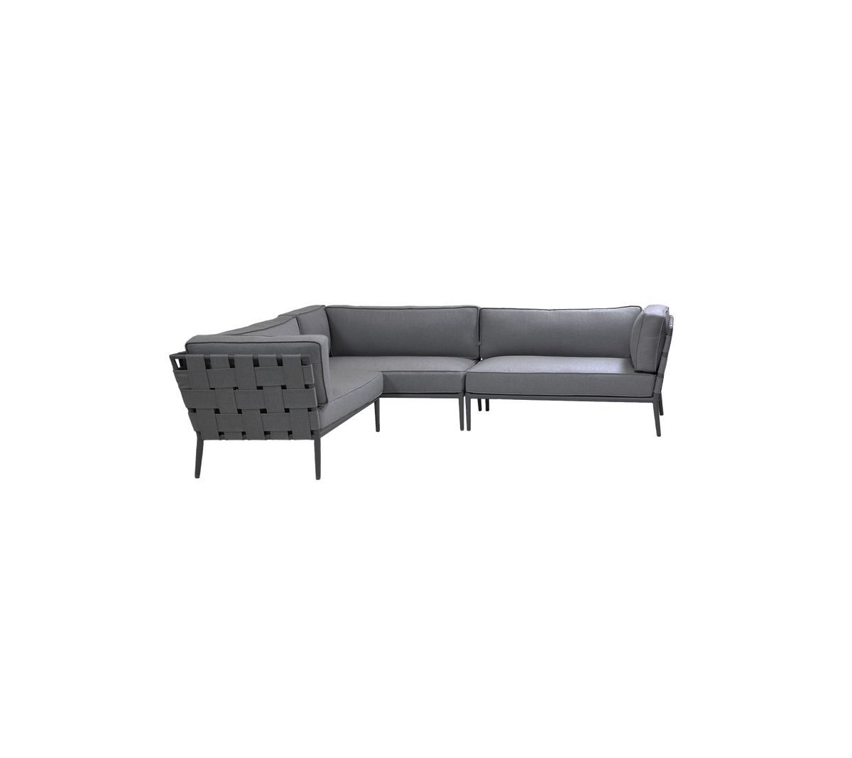 Conic Modular Corner Sofa outdoor sectional sofa by Cane-line