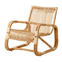 Curve lounge chair indoor product image by Cane-line