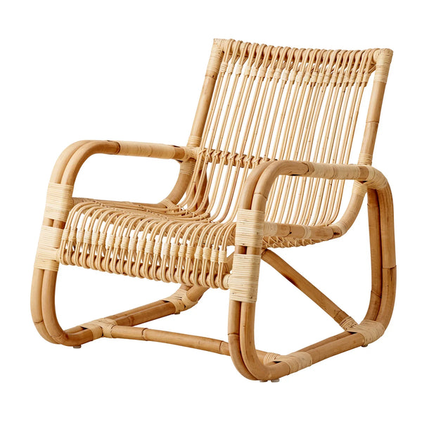 Curve lounge chair indoor product image by Cane-line