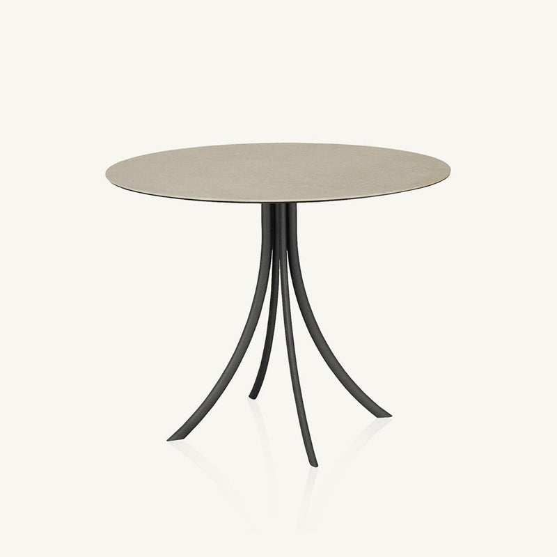 Bistro Dining Table Stand With Round Top