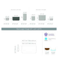 Mod Large Trough