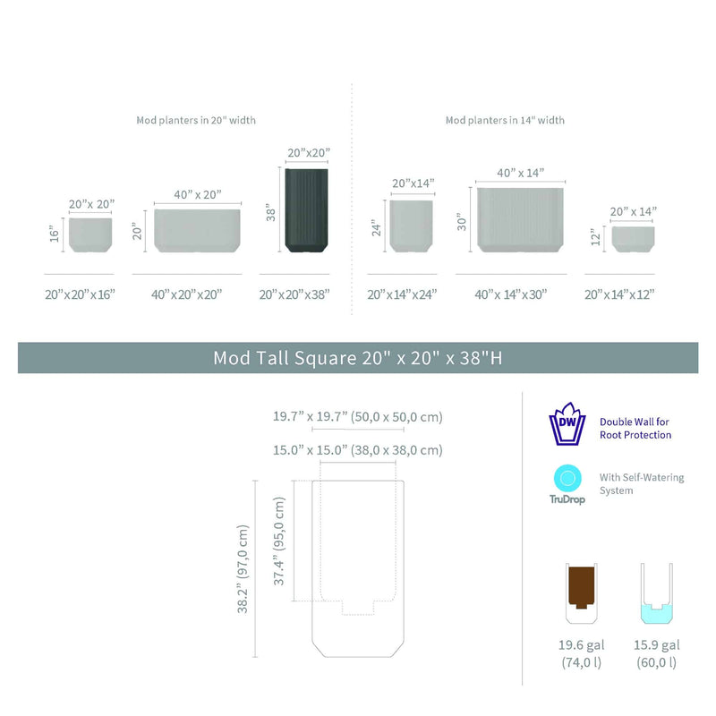 Mod Tall Square