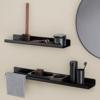 MODO Rectangular Wood Tray for Wall Shelf