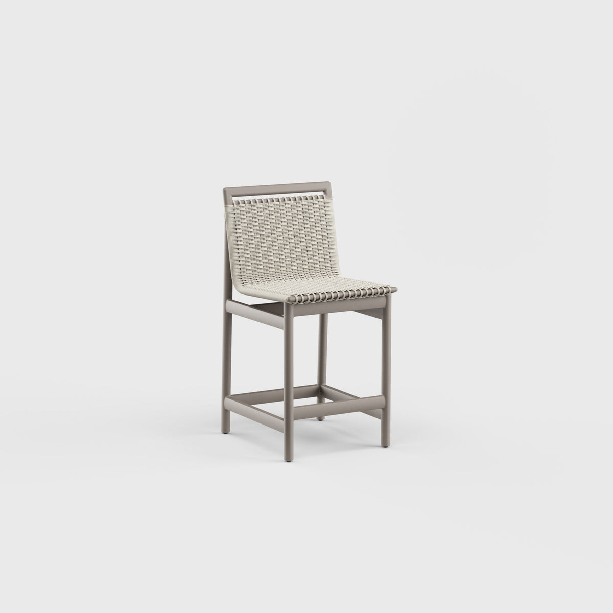 Montauk Counter Stool Aluminum