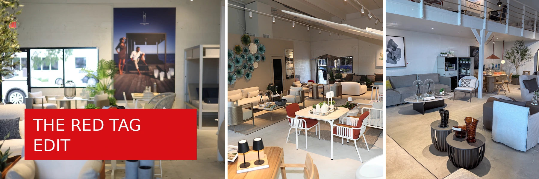 NIDO HOME The Red Tag Edit showroom header