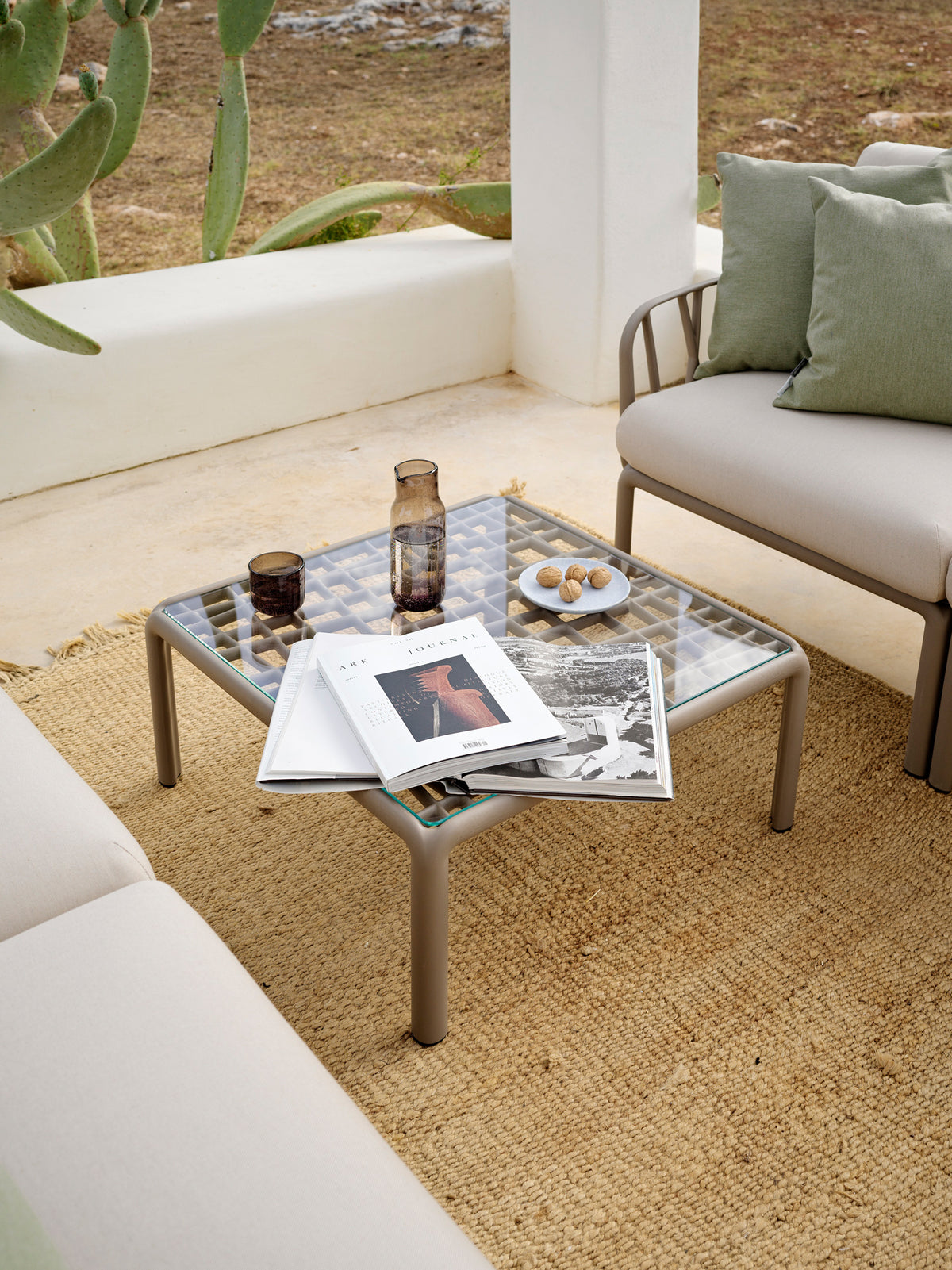 Komodo Tavolino Vetro