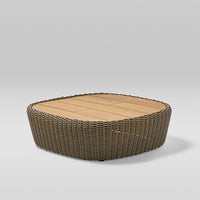 Heritage Square Woven Coffee Table