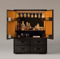 Traveler Bar Cocktail Cabinet