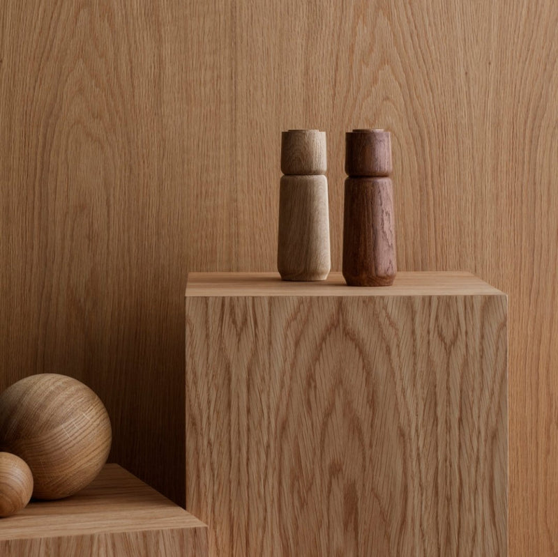 RO Oak Salt Grinder or Pepper Mill