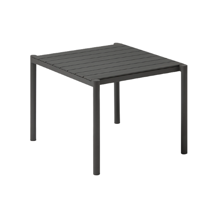 Origin Rectangular Side Table 20" x 17" Gunmetal Grey (Display Sale)