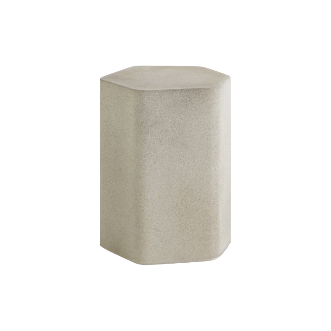 Talo Outdoor Hexagonal Side Table (Display Sale)