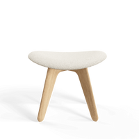 Tom Dixon Slab Ottoman Natural Kvadrat Elle Boucle product view